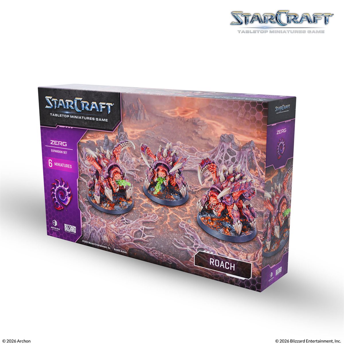 Starcraft: The Miniatures Game - Zerg: Roach Expansion Set