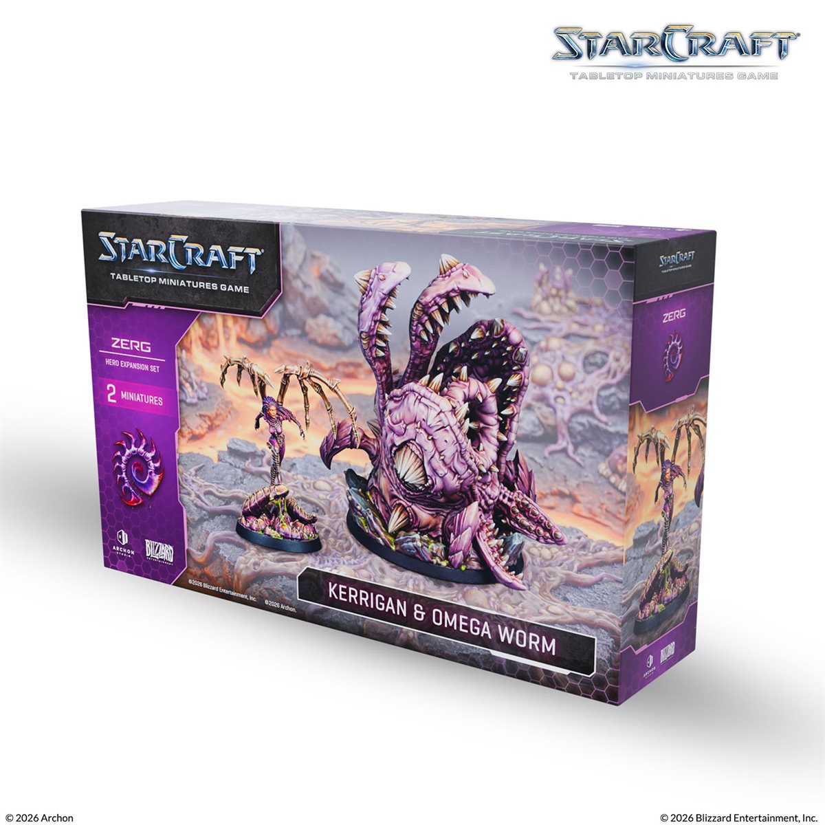 Starcraft: The Miniatures Game - Zerg: Primal Kerrigan Hero Expansion Set