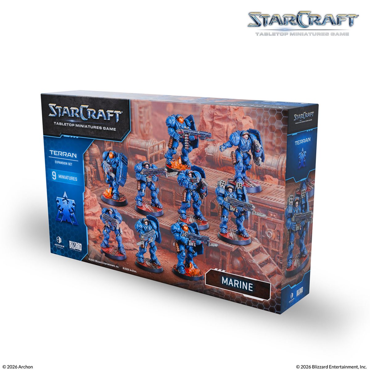 Starcraft: The Miniatures Game - Terran: Marine Expansion Set