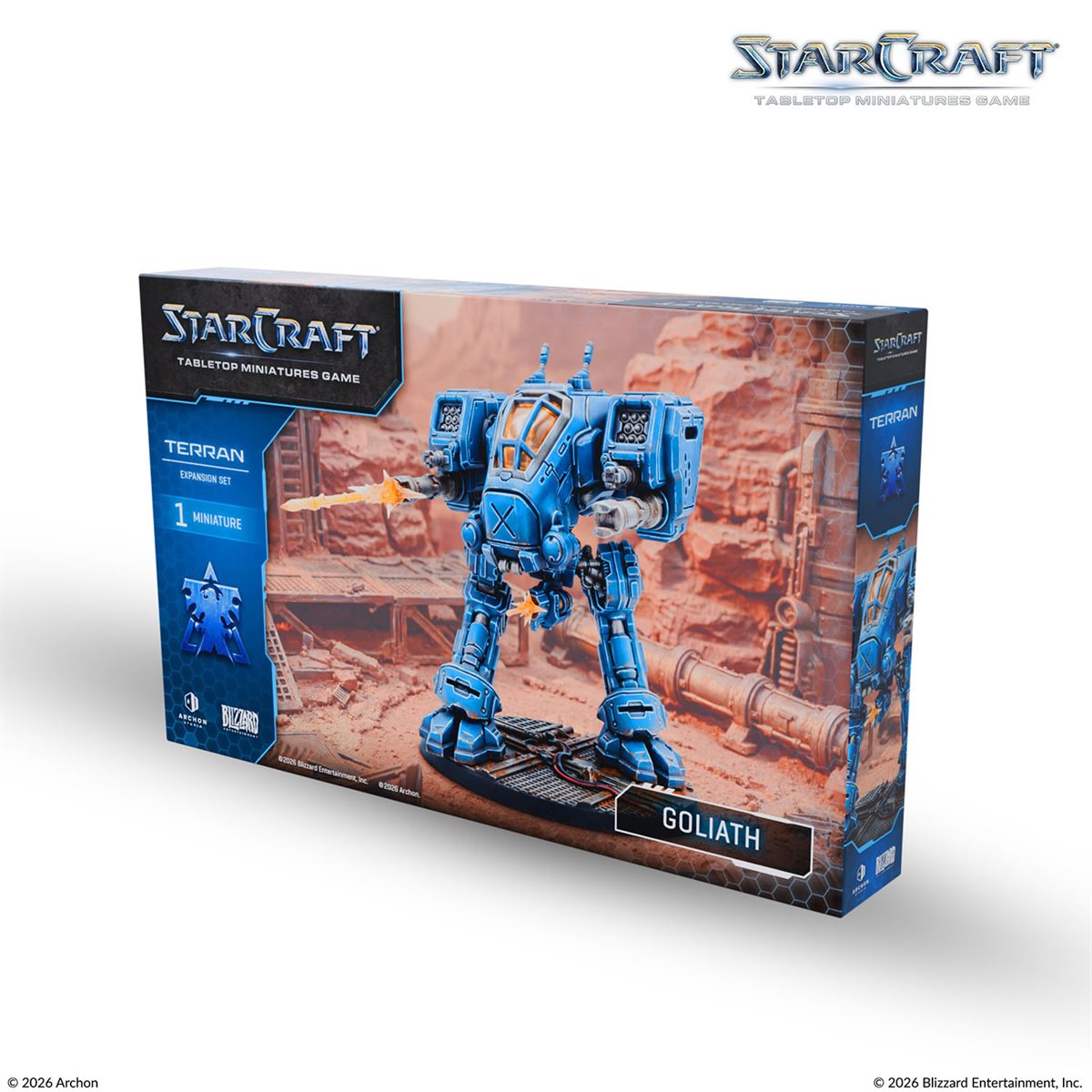 Starcraft: The Miniatures Game - Terran: Goliath Expansion Set