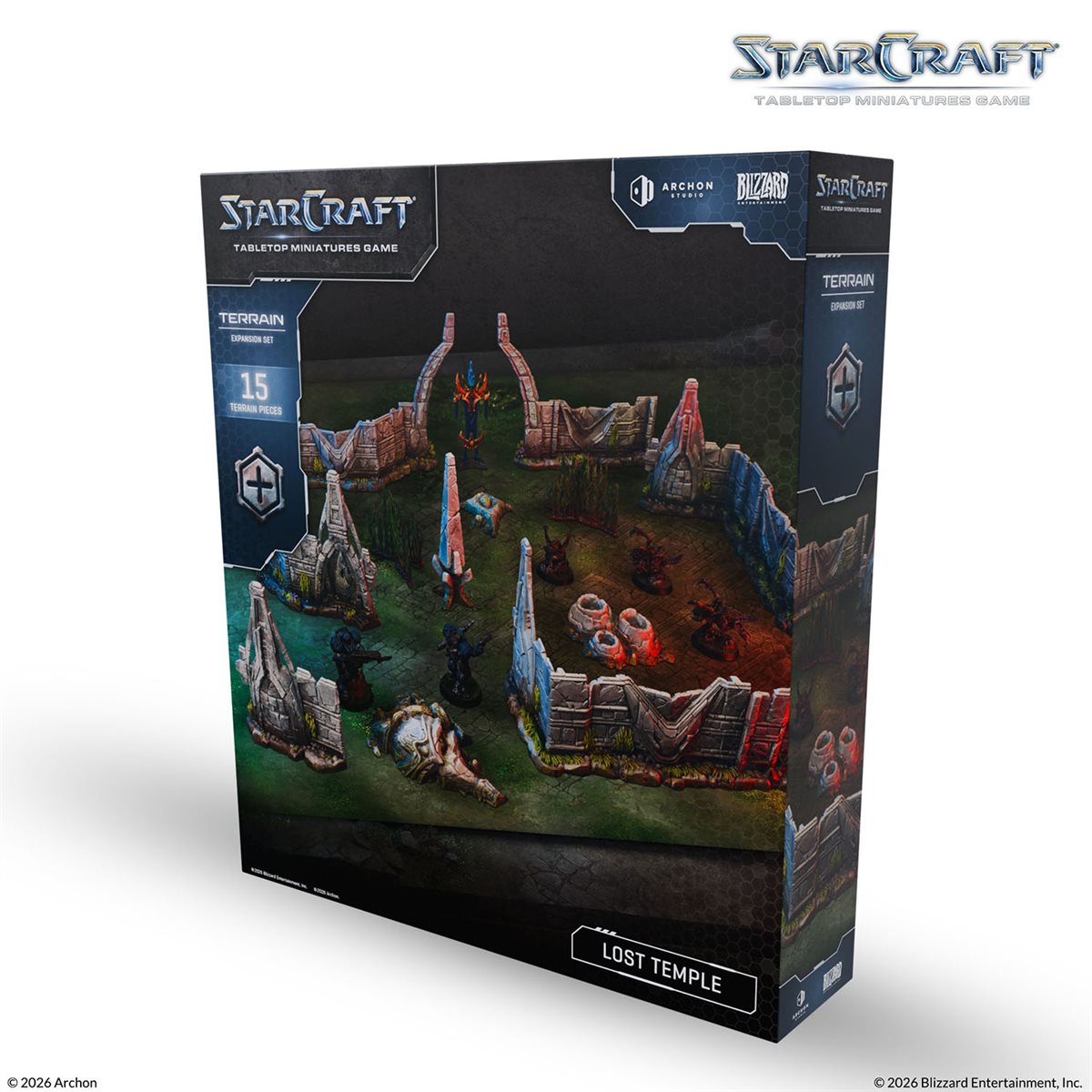 Starcraft: The Miniatures Game - Lost Temple - Terrain Expansion Set