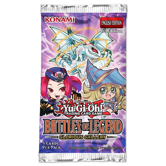 Yu-Gi-Oh! Battles Of Legend Glorious Gallery Booster Pack