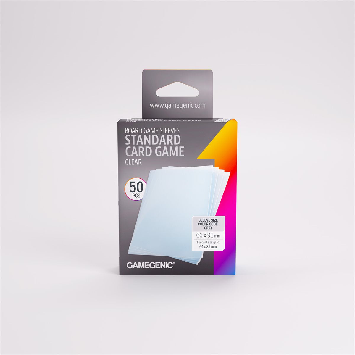 Sleeves: Gamegenic: Prime Standard Card Game - 50ct