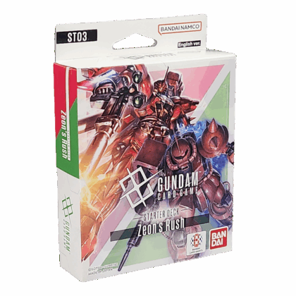 Gundam TCG - ST-03 Zeon's Rush Starter Deck