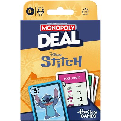 Monopoly Deal: Stitch - Board Game