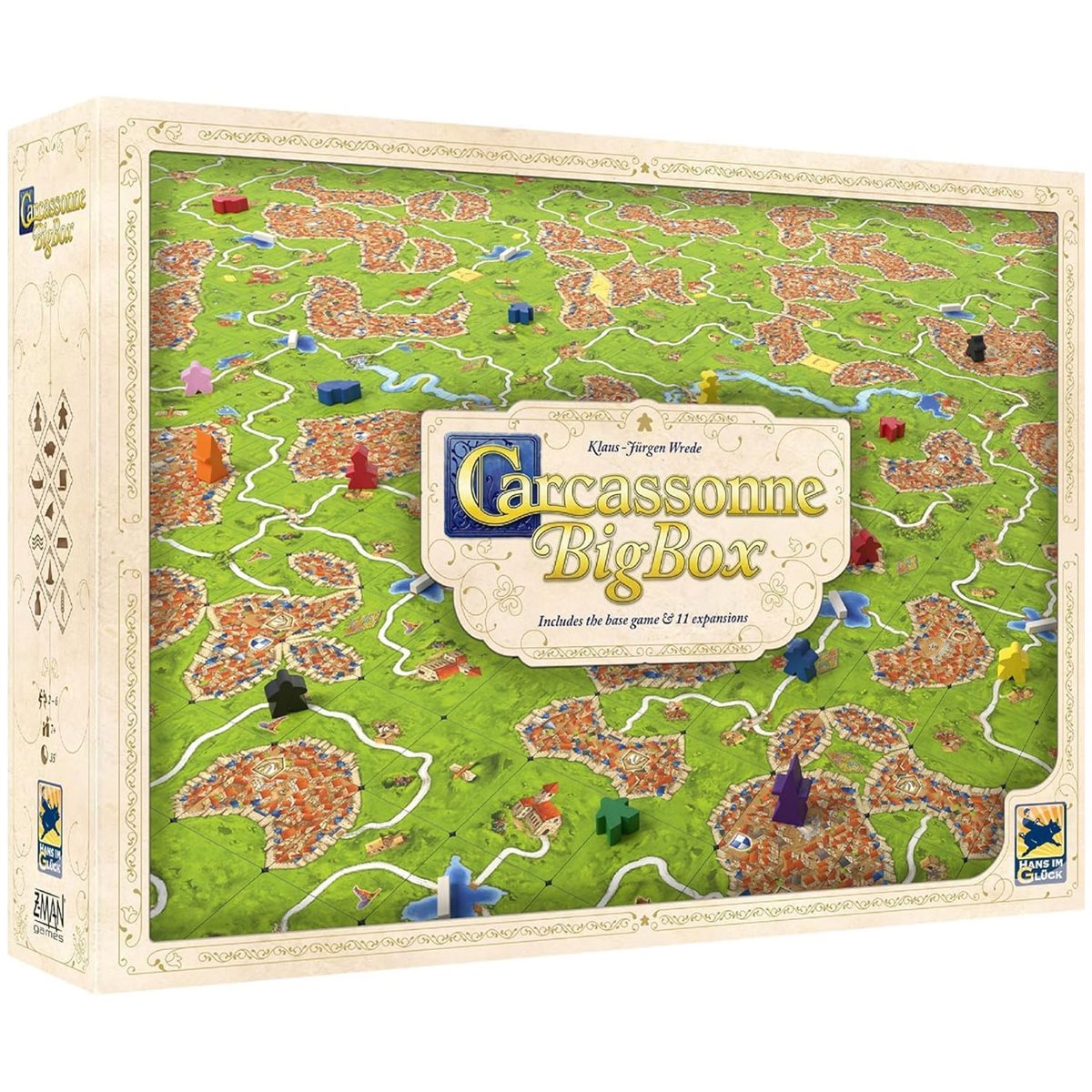 Carcassonne - Big Box - Refresh - Board Game