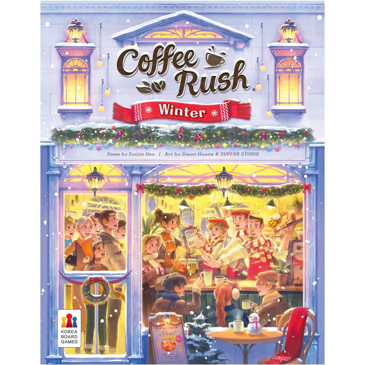 Coffee Rush - Winter - Board Game