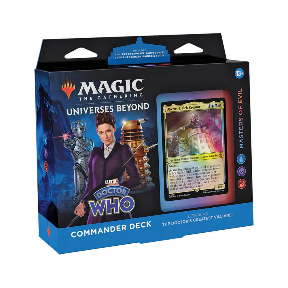 Magic The Gathering - Doctor Who - Commander Deck - Masters Of Evil