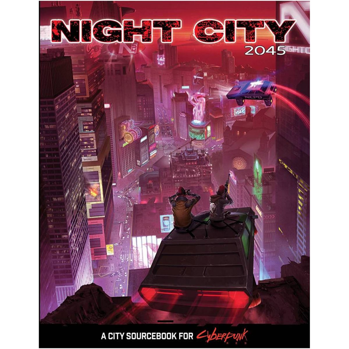 Cyperpunk RED: Night City 2045 - RPG Book
