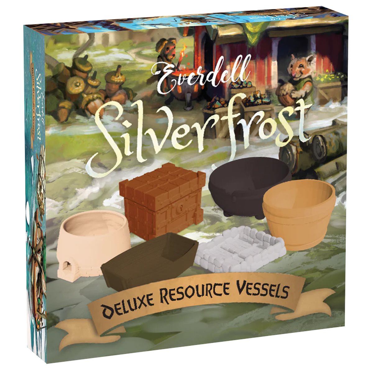 Everdell: Silverfrost: Deluxe Resource Vessels - Board Game