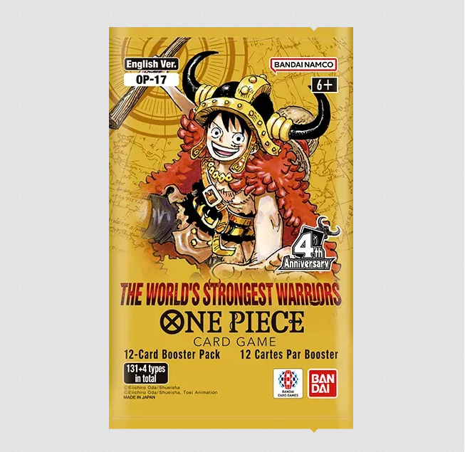 One Piece OP-17 The World Strongest Warriors Booster Pack