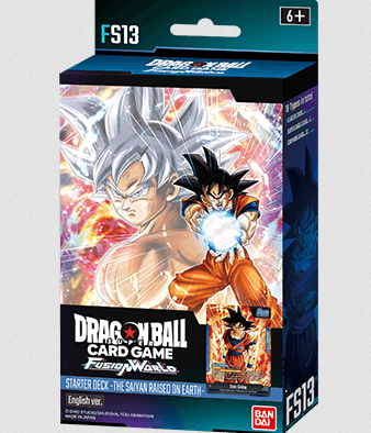 Dragon Ball Super Fusion World FS13 Saiyan Raised On Earth Starter Deck