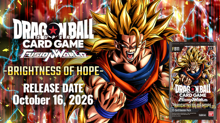 Dragon Ball Super Fusion World FB-11 - Brightness Of Hope - Booster Box