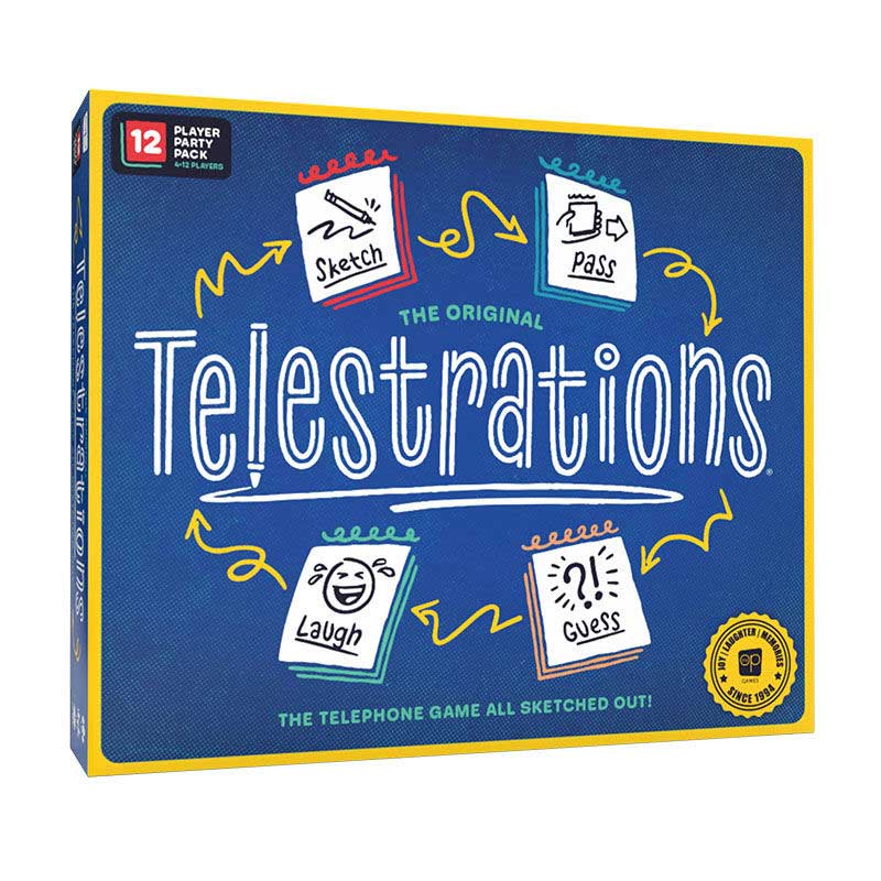 Telestrations - 12 Player Party Pack - Board Game (DAMAGED)