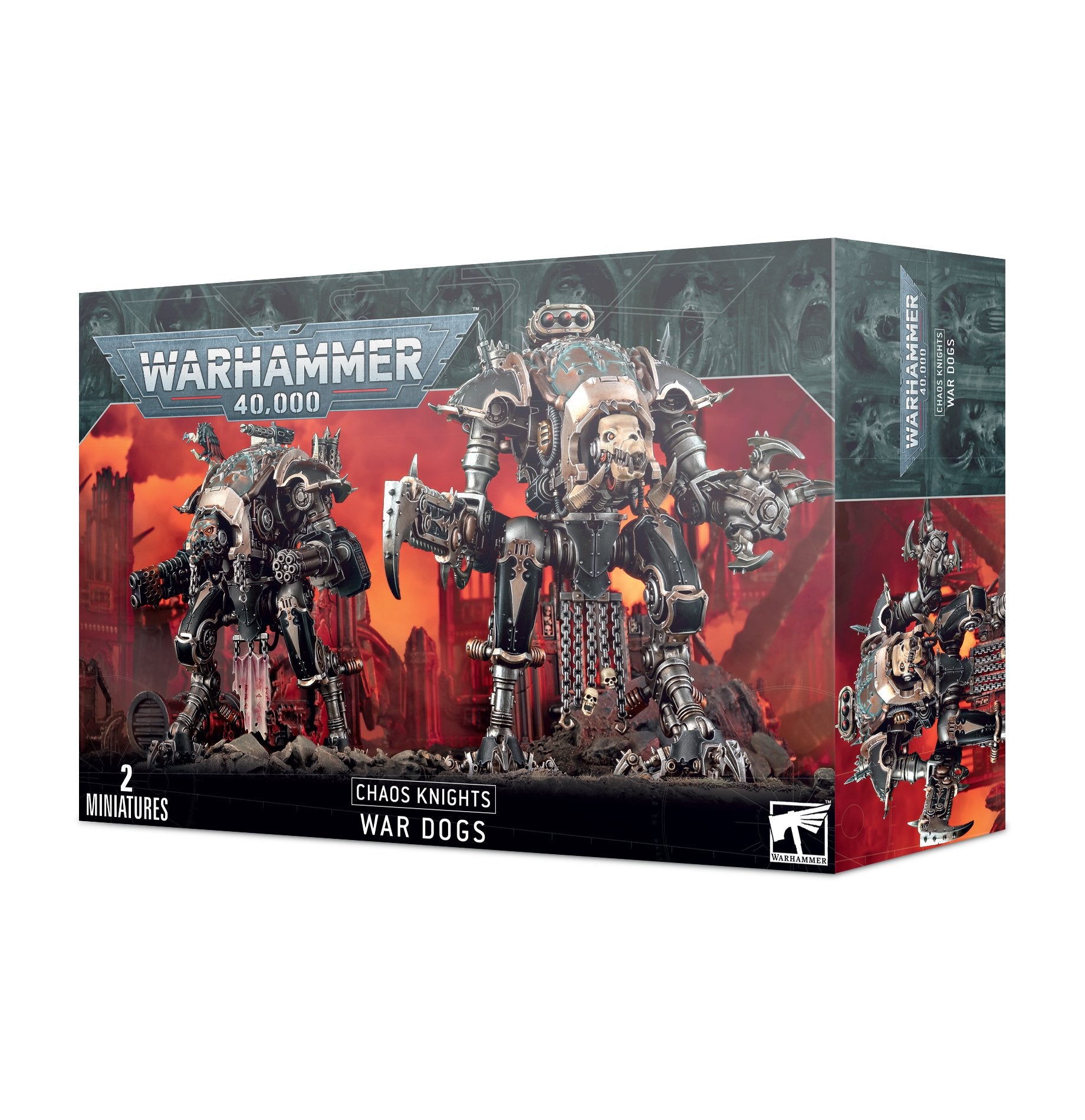 Warhammer 40,000 Chaos Knights War Dogs (DAMAGED)