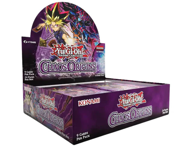 Yu-Gi-Oh! Chaos Origins Booster Box – Game Shack