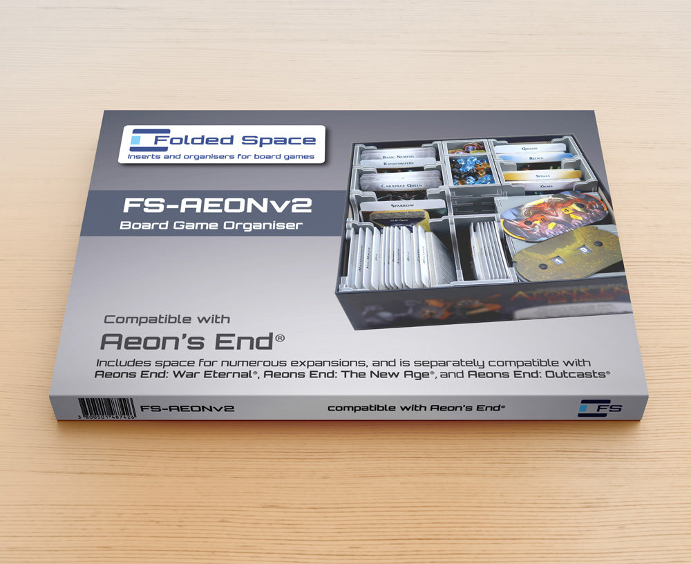 Folded Space Board Game Insert: DAeons End 2nd Edition