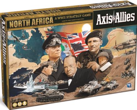 (DAMAGED) Axis And Allies North Africa - Board Game