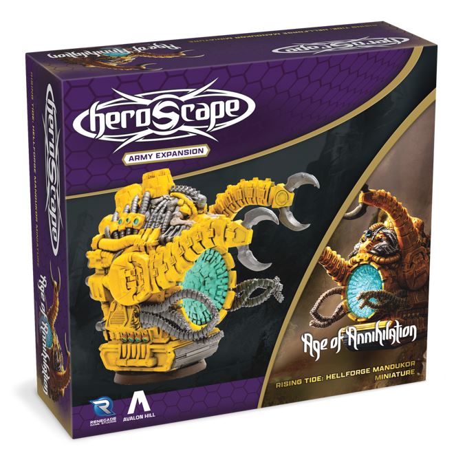 Heroscape: Rising Tide Hellforge Mandukor Army Expansion - Board Game