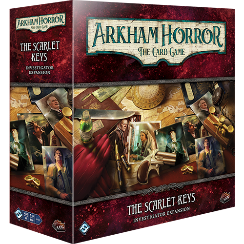 Arkham Horror The Card Game: Scarlet Keys Investigator Expansion - Board Game