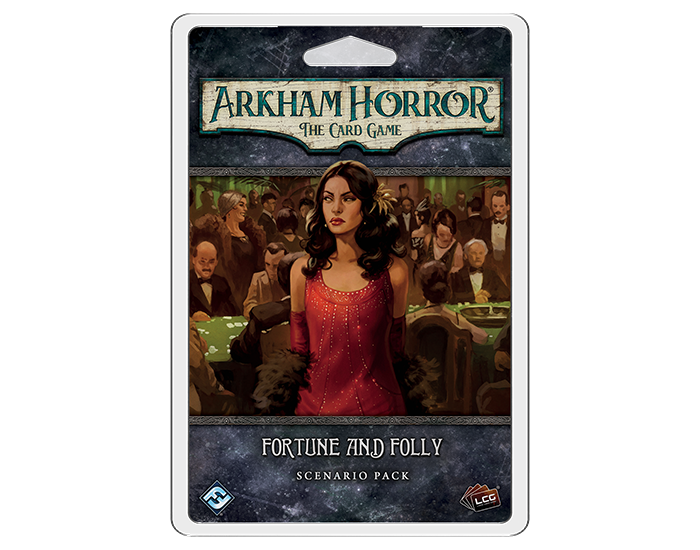 Arkham Horror The Card Game: Fortune And Folly Scenario Pack - Board Game