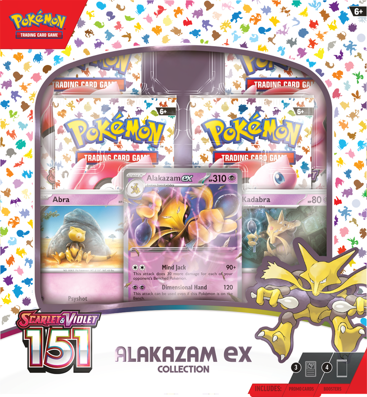 Pokemon Scarlet & Violet—151 Collection Alakazam ex Collection