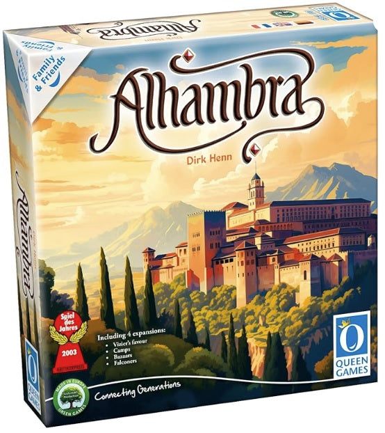 Alhambra Family And Friends Compact Edition - Board Game