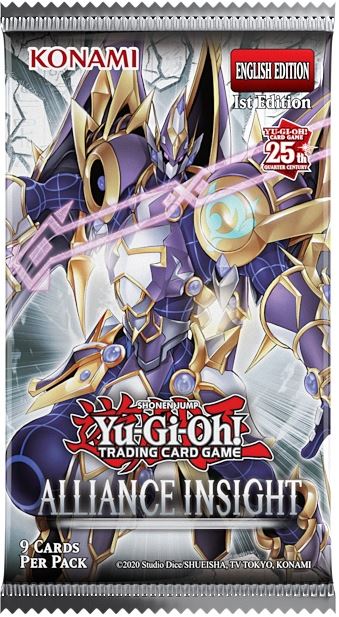 YuGiOh Alliance Insight Booster Booster Pack (Buy 2 Get 1 Free)