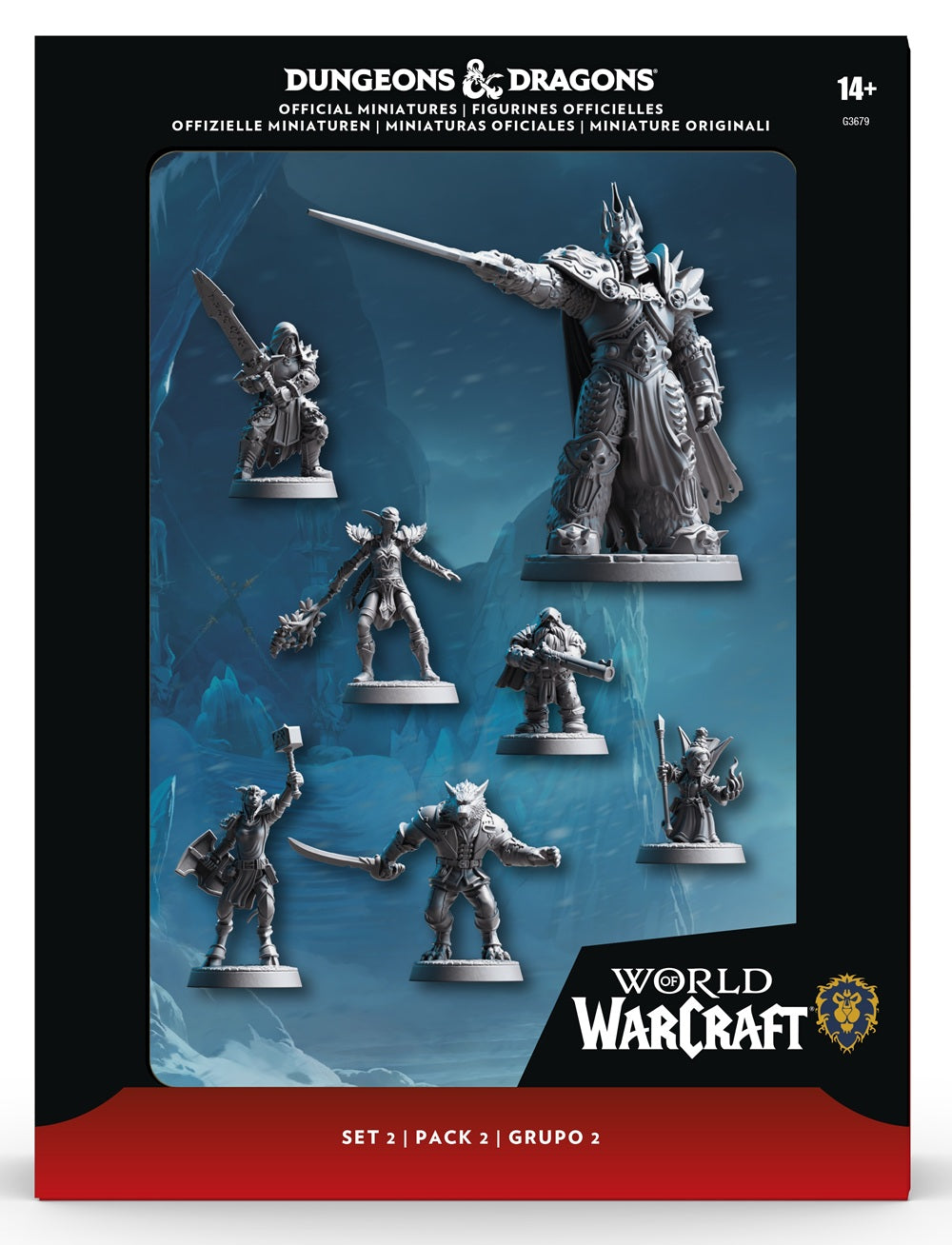 Dungeons & Dragons: World Of Warcraft Alliance Pack Miniatures