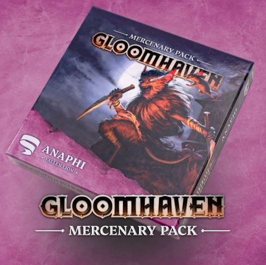 Gloomhaven Mercenary Pack - Anaphi - Board Game