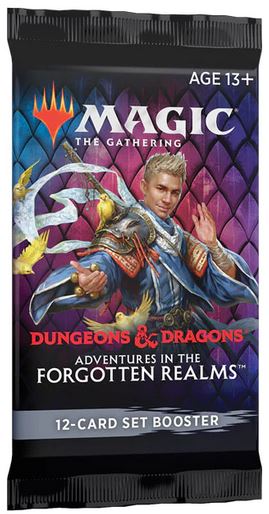Magic the Gathering Dungeons & Dragons Adventures in the Forgotten Realms - Set Booster Pack (Buy 2 Get 1 Free)