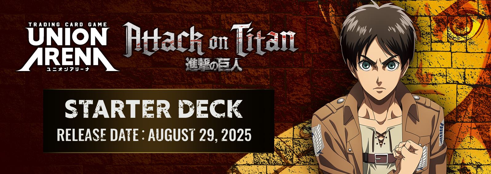 Union Arena - Attack on Titan - Starter Deck