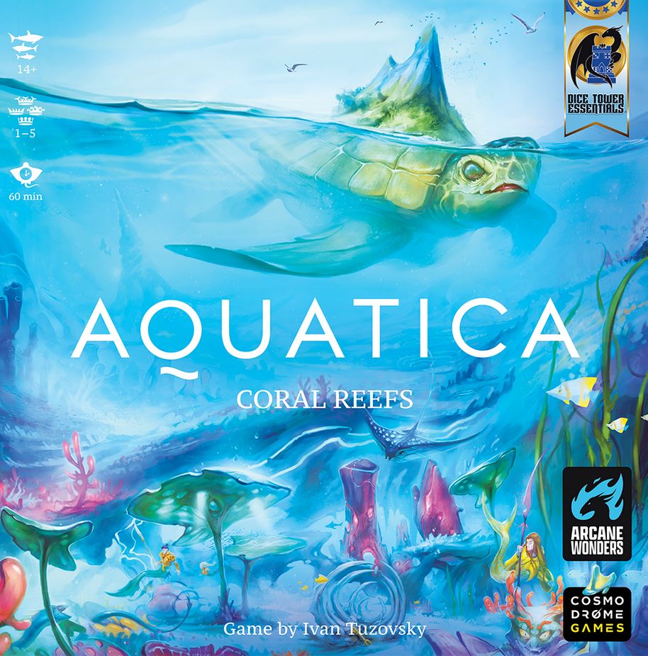 Aquatica Coral Reef Expansion - Board Game
