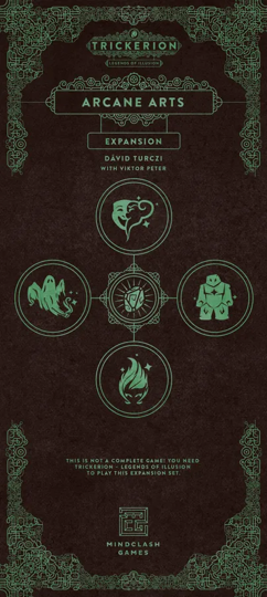 Trickerion Arcane Arts - Board Game