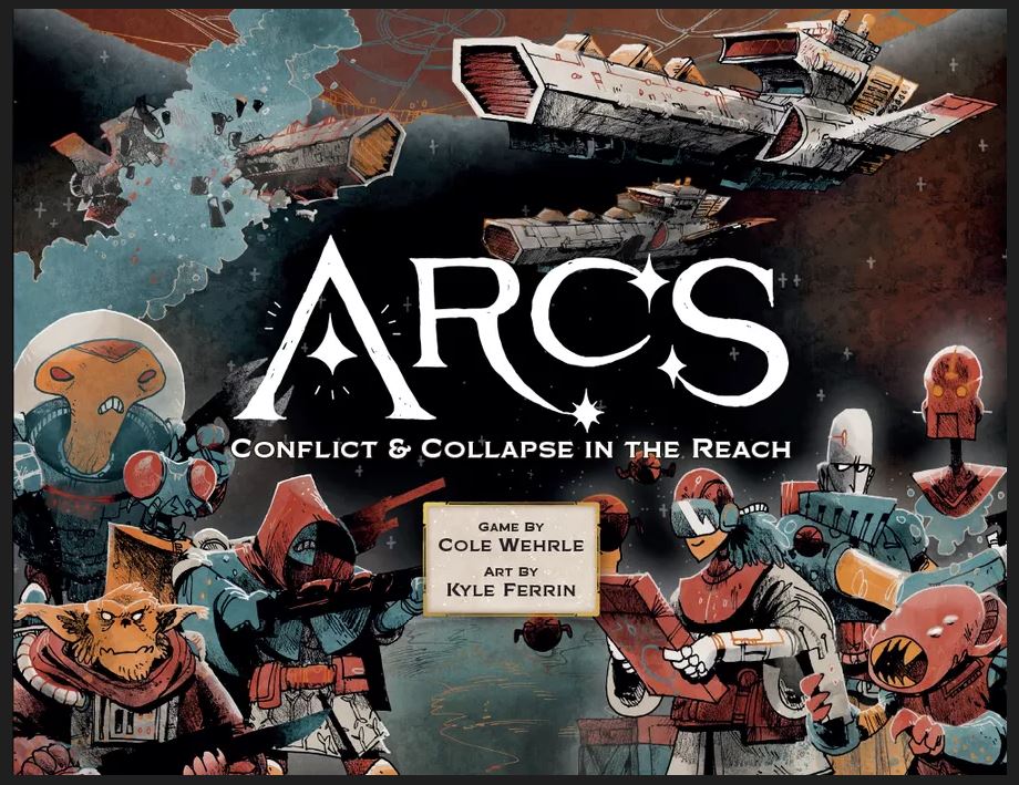 ARCS Conflict and Collapse in the Reach - Board Game