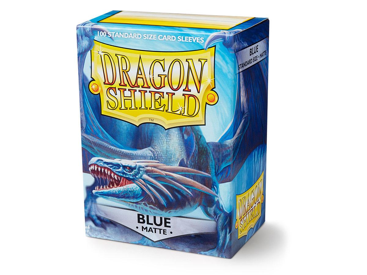 Dragon Shield Sleeves Standard Matte Blue 100-Count