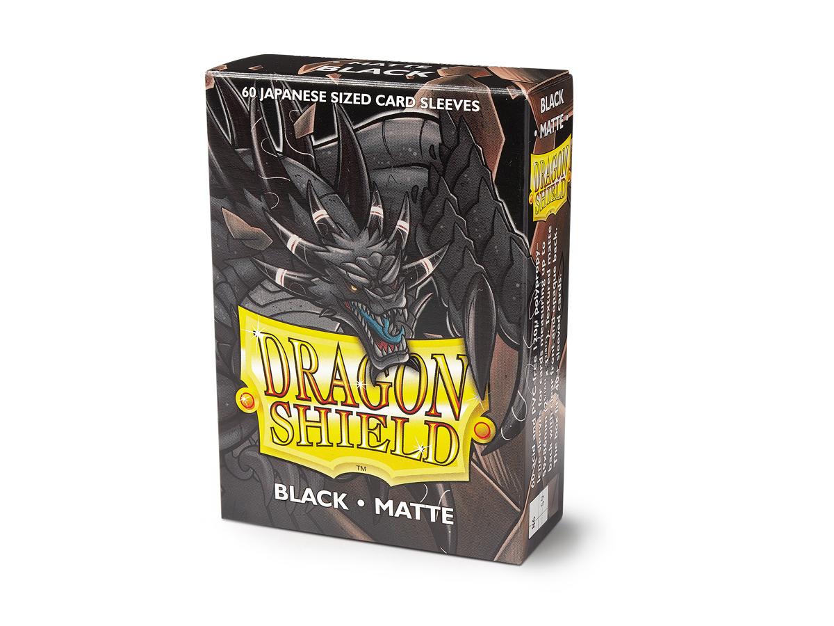 Dragon Shield Sleeves Small Matte Black 60-Count