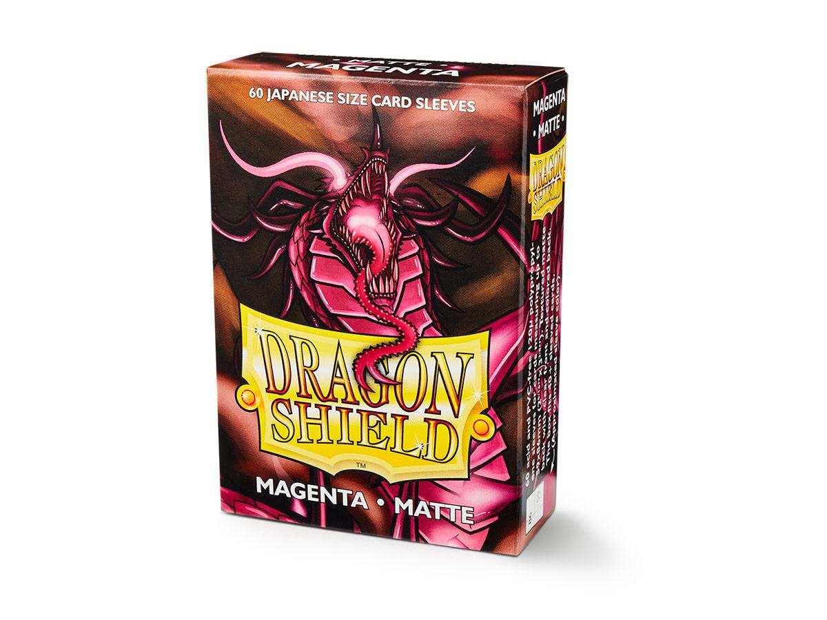 Dragon Shield Sleeves Small Matte Magenta 60-Count
