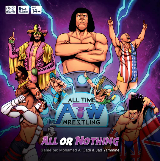 All Time Wrestling: All Or Nothing Edition - Board Game