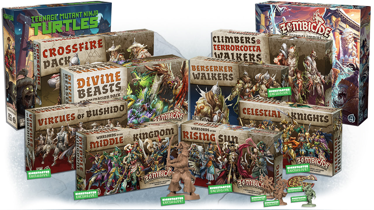 Zombicide: White Death Avalance Expansions Bundle (Kickstarter Edition) - Board Game