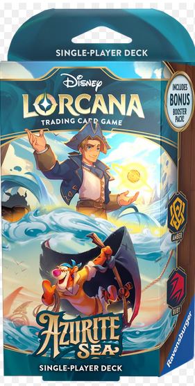 Disney Lorcana: Azurite Sea - Starter Deck (Set of 2)