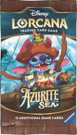 Disney Lorcana: Azurite Sea - Booster Pack (Buy 2, Get 1 Free)