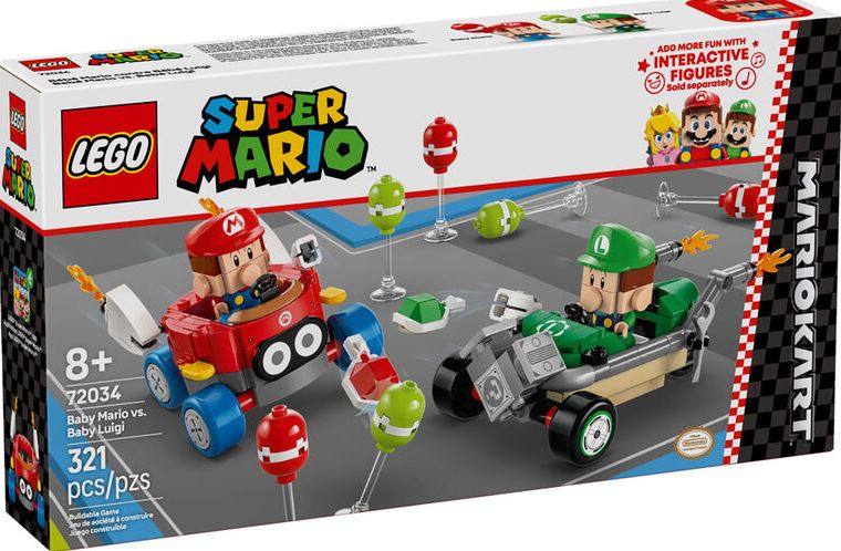 Lego Super Mario Mario Kart™ – Baby Mario Vs. Baby Luigi