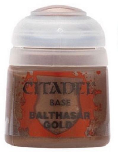 Warhammer Paint Base Balthasar Gold