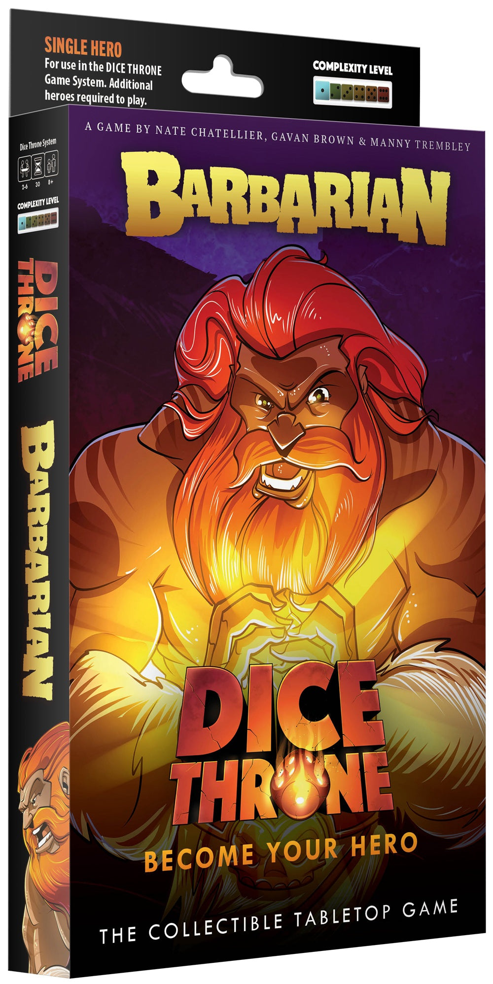 Dice Throne Hero Pack - Barbarian - Board Game