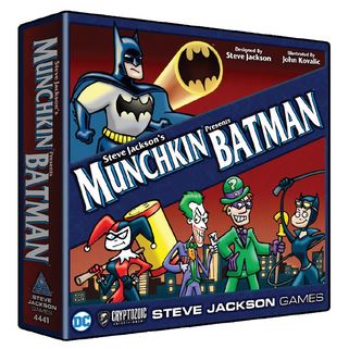 (DAMAGED) Steve Jackson's Munchkin Presents Batman - Board Game