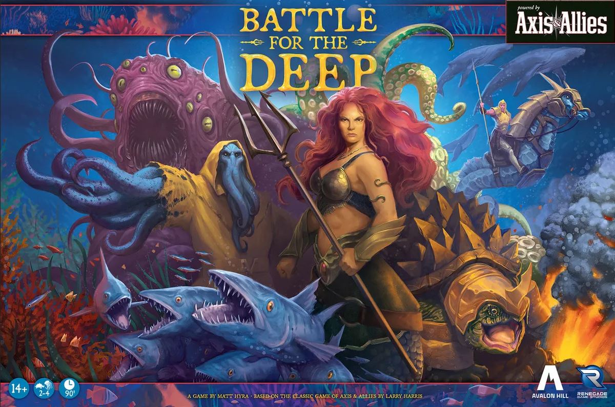 Battle For The Deep Powered By Axis & Allies - Board Game