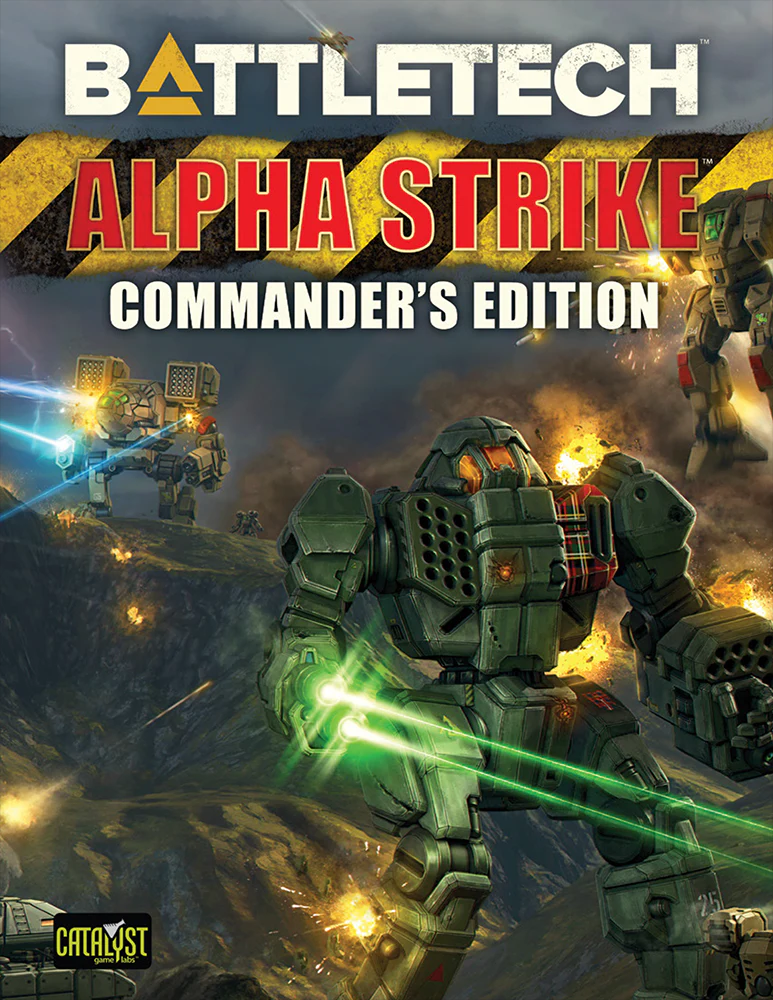Battletech Alpha Strike Commanders Edition Hardcover - Board Game