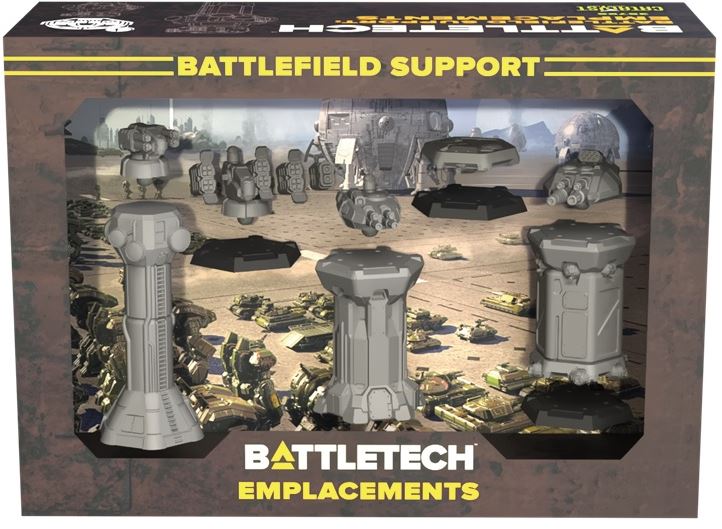 Battletech Battlefield Support Emplacements - Board Game