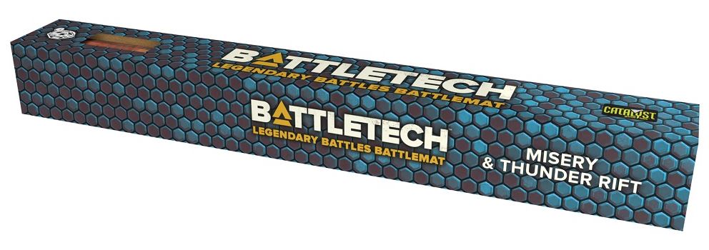 Battletech Battlemat Legendary Thunder Rift & Misery - Board Game